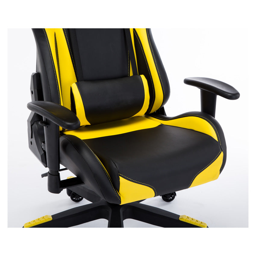 LC Power Gaming Stuhl, Büro Sessel LC-Power 600BY schwarz/gelb LC Power Gaming Stuhl, Büro Sessel LC-Power 600BY schwarz/gelb
